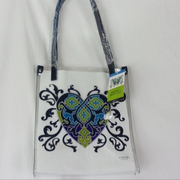 BRIGHTON HEART CLEAR TOTE - Picture 2 of 14